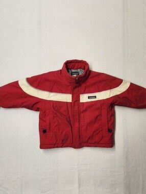 Vintage Patagonia Youth XXS 3-4 Red Puffer Jacket 90s Retro Gorpcore Snow Coat